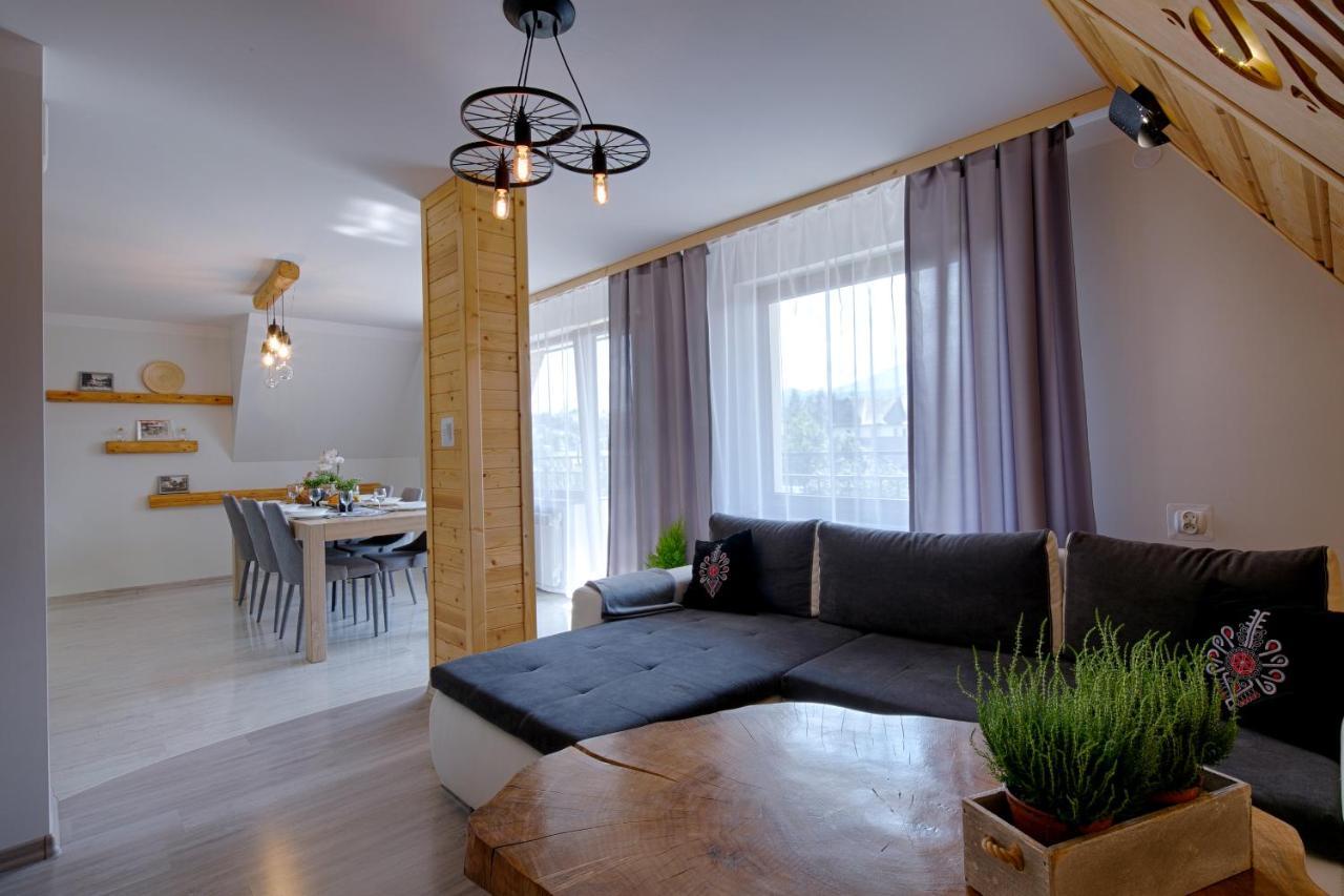 זקופאנה Apartament Goralska Ostoja Prywatne Wejscie Widok Na Tatry מראה חיצוני תמונה