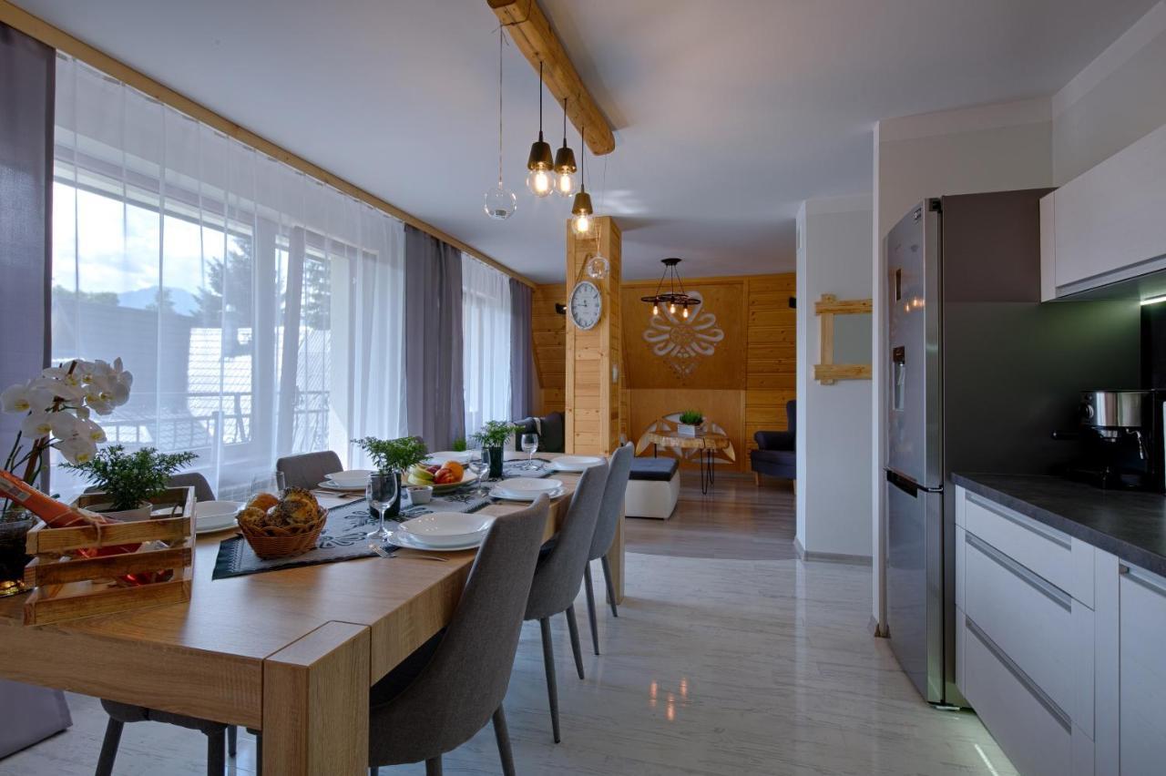 זקופאנה Apartament Goralska Ostoja Prywatne Wejscie Widok Na Tatry מראה חיצוני תמונה