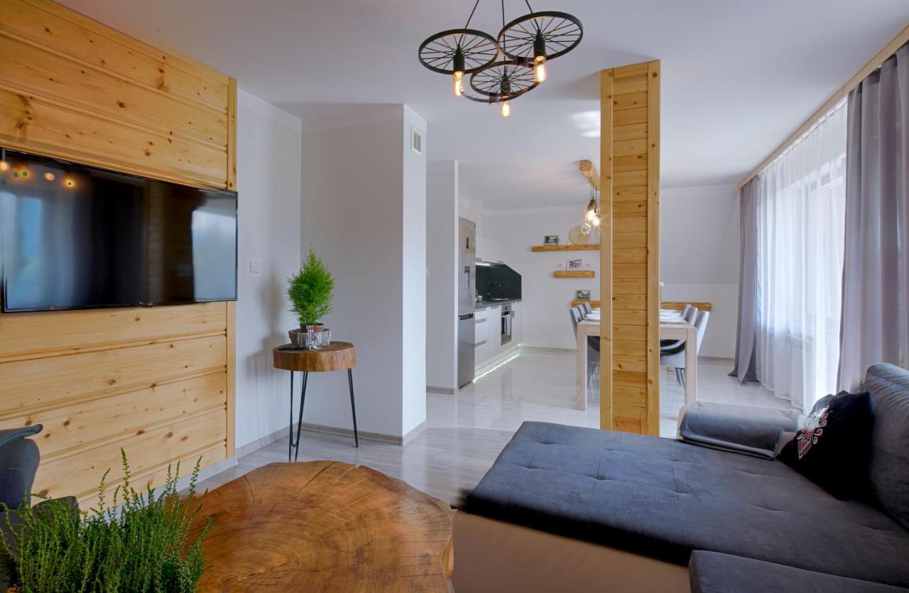 זקופאנה Apartament Goralska Ostoja Prywatne Wejscie Widok Na Tatry מראה חיצוני תמונה