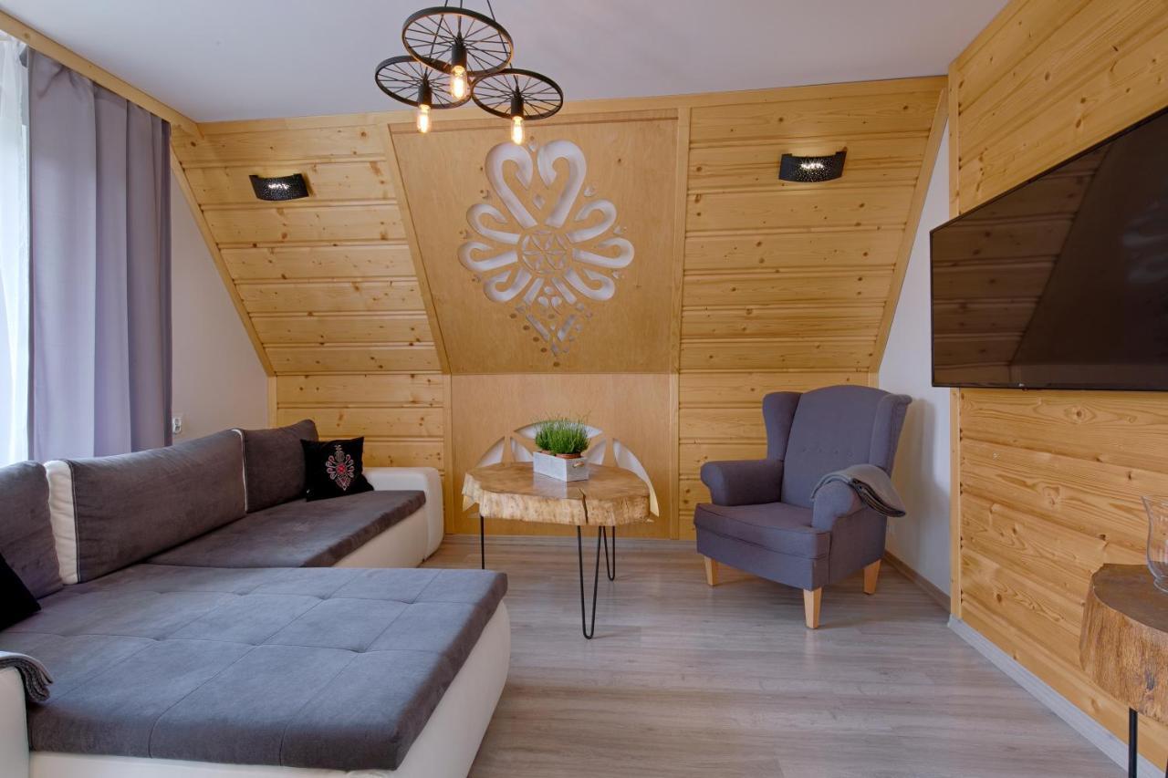 זקופאנה Apartament Goralska Ostoja Prywatne Wejscie Widok Na Tatry מראה חיצוני תמונה