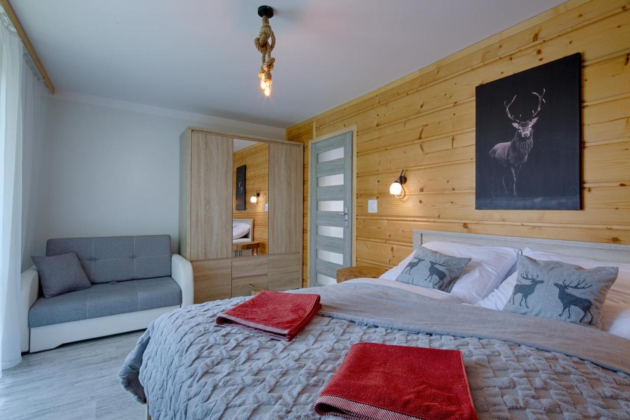 זקופאנה Apartament Goralska Ostoja Prywatne Wejscie Widok Na Tatry מראה חיצוני תמונה